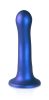 Ultra puha szilikon görbe G-Spot Dildo - 7'' / 17 cm