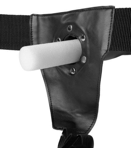 Hollow Strap – bordázott dildó, 16 x 4 cm