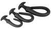 Prémium hosszú, ultra vékony fekete vibrátor – 30 x 3,2 cm
