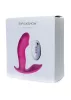 Silicone vibrátor és pulzátor vezeték nélküli vezérlés, fűthető 10 mód USB töltésű fekete