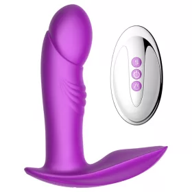   Stymulator vibrátor G-pont stimuláló, pulzáló, fűthető, vezeték nélküli vezérlés silikon USB