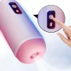 Masturbátor USB újratölthető 8 rezgésfunkcióval