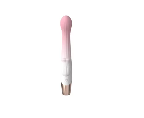 Dual Action Vibrátor 7 mód, 7 szívás, melegíthető USB töltés 18,7 cm