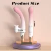 Dual Action Vibrátor 7 mód, 7 szívás, melegíthető USB töltés 18,7 cm