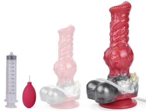 Furry Ejaculator WOLF – prémium dildó 21 cm-es élvezettel