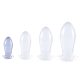 Plug Egg Clear S – átlátszó prémium tojás vibrátor