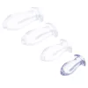 Plug Egg Clear S – átlátszó prémium tojás vibrátor