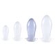 Plug Egg Clear – átlátszó prémium tojás vibrátor