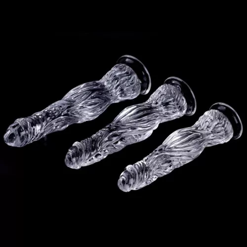 Monster Dildo Transparent – prémium átlátszó dildó 21 cm