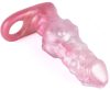 Toadix - Premium pénisz hüvely, 17 x 6 cm, rózsaszín