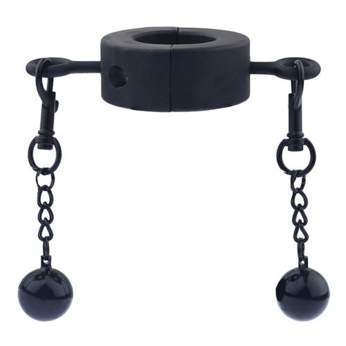 Prémium fém herefeszítő - M 32mm, 20mm magas, 435g, fekete