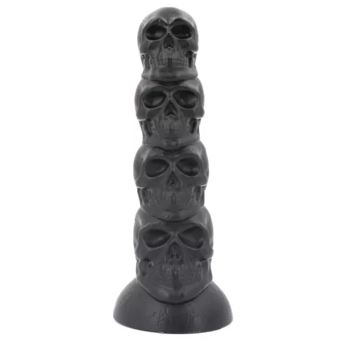 Dildo Skool – prémium fekete dildó 22 x 7 cm méretben