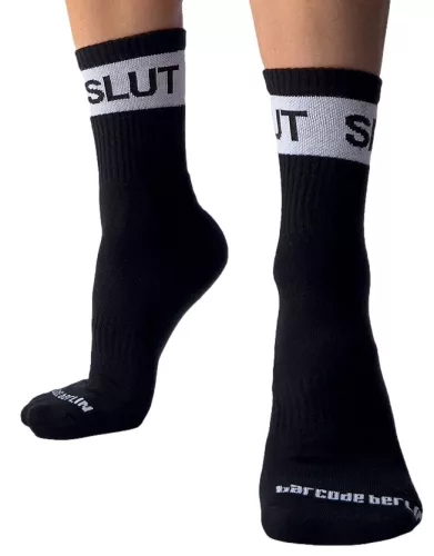 Fetish Slut – fekete érzéki harisnyák
