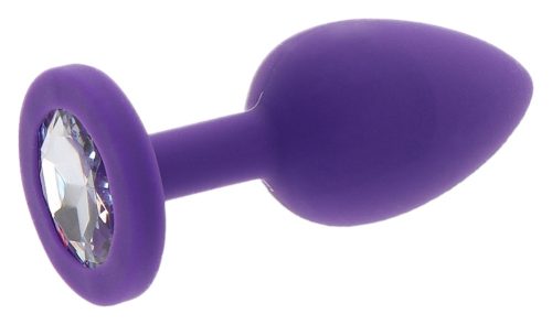 Bijou Diamond Plug - prémium anális kényeztető, lila