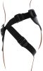 Strap-On Deluxe – prémium fekete dildós heveder پن