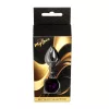 MyLove Toys Anál plug Exkluzív acél, hűthető 7 cm lila