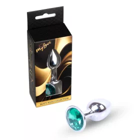   Mylove Toys Anál plug exkluzív rozsdamentes acél hűthető 7 cm zöld