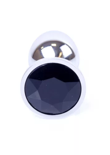 Anal plug Fém anyagú, hűthető, 7 cm fekete