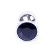 Anal plug Fém anyagú, hűthető, 7 cm fekete