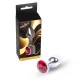 MyLove Toys Anál plug díszített, anatómiai 7 cm piros