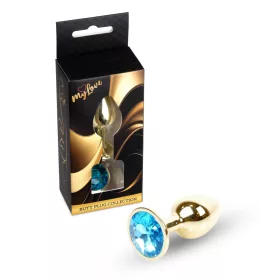 Mylove Toys Anál Plug Kényelmes, Fém 7 cm világoskék