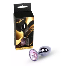 MyLove Toys Anál plug Anatómiás kialakítás 7 cm ezüst