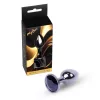 Metal Anál plug Hűthető, Melegíthető 7 cm fekete