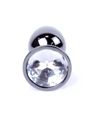 Mylove Toys Anál plug Fém, hűthető 7 cm sötét ezüst