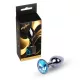 MyLove Toys Anál plug hűthető melegíthető 7 cm világoskék