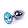 MyLove Toys Anál plug hűthető melegíthető 7 cm világoskék