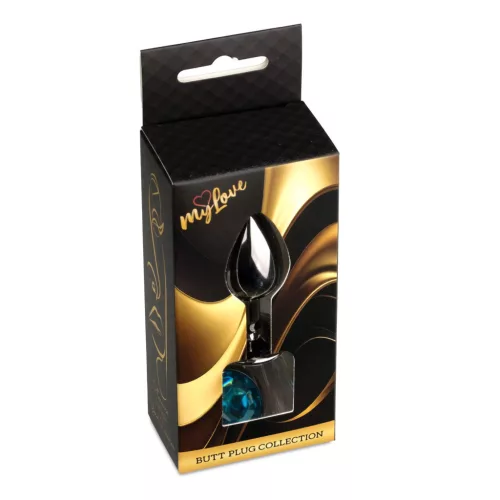 MyLove Toys Anál plug hűthető melegíthető 7 cm világoskék