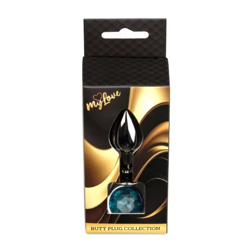 MyLove Toys Anál plug hűthető melegíthető 7 cm világoskék