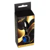 MyLove Toys Anál plug Hűthető, Melegíthető 7 cm sötétkék
