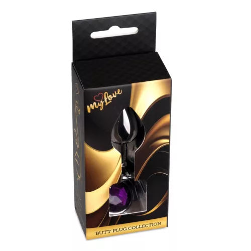 MyLove Toys Anál plug Hűsíthető, Melegíthető 7 cm lila
