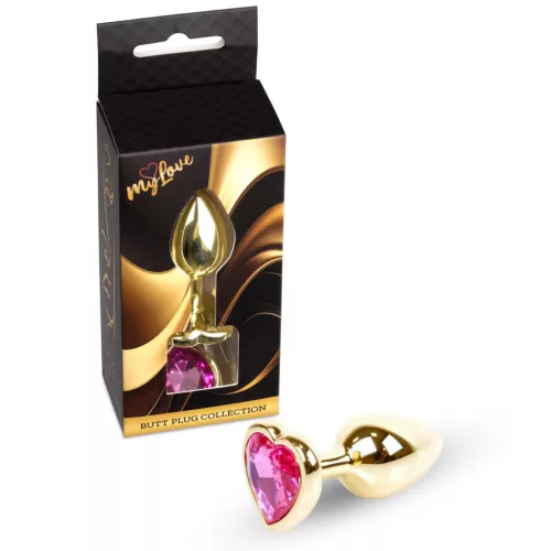 MyLove Toys Anál plug Hűthető, Melegíthető 7 cm rózsaszín
