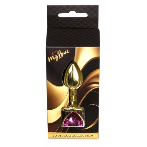 MyLove Toys Anál plug Hűthető, Melegíthető 7 cm rózsaszín