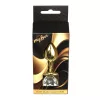 MyLove Toys Anál plug Golyós, elegáns, 7 cm arany színű