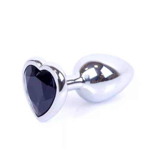 MyLove Toys Anál plug Gördülő, anatómiás 7 cm fekete