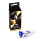 MyLove Toys Anál plug Fém hűthető 7 cm sötétkék