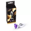 MyLove Toys Anál plug Hűthető, Melegíthető 7 cm lila
