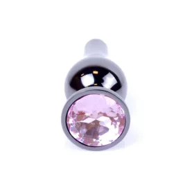   Plug-jewellery Anál plug Fém hűthető 9,5 cm sötétszürke