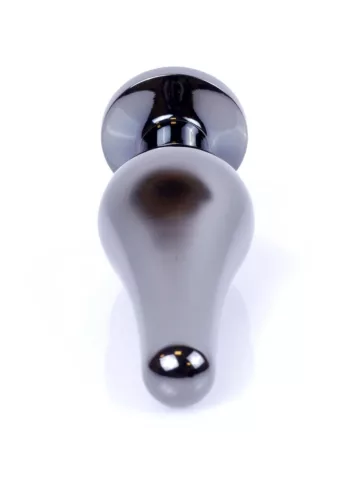 Plug-jewellery Anál plug Fém hűthető 9,5 cm sötétszürke