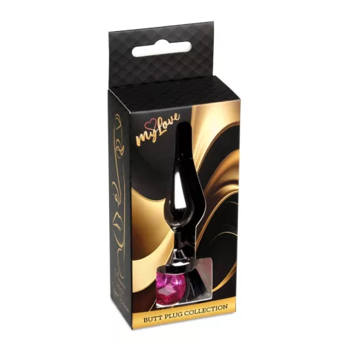 Mylove Toys Anál plug Fém hűthető melegíthető 9,5 cm rózsaszín