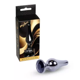 Mylove Toys Anál plug Fém, ékszeres 9,5 cm fekete