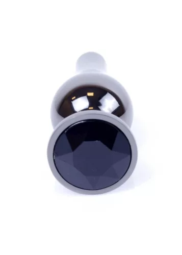 Mylove Toys Anál plug Fém, ékszeres 9,5 cm fekete