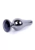 Mylove Toys Anál plug Fém, ékszeres 9,5 cm fekete