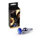 Mylove Toys Anál plug Fém, hűthető, 9,5 cm Sötétkék