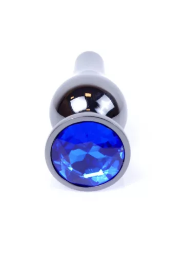 Mylove Toys Anál plug Fém, hűthető, 9,5 cm Sötétkék