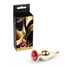Mylove Toys Anál plug Fém, hűsíthető, 9,5 cm piros