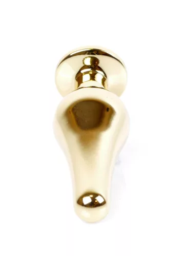 MyLove Toys Anál plug Fém, hűthető, 9,5 cm átmérő 3 cm átlátszó